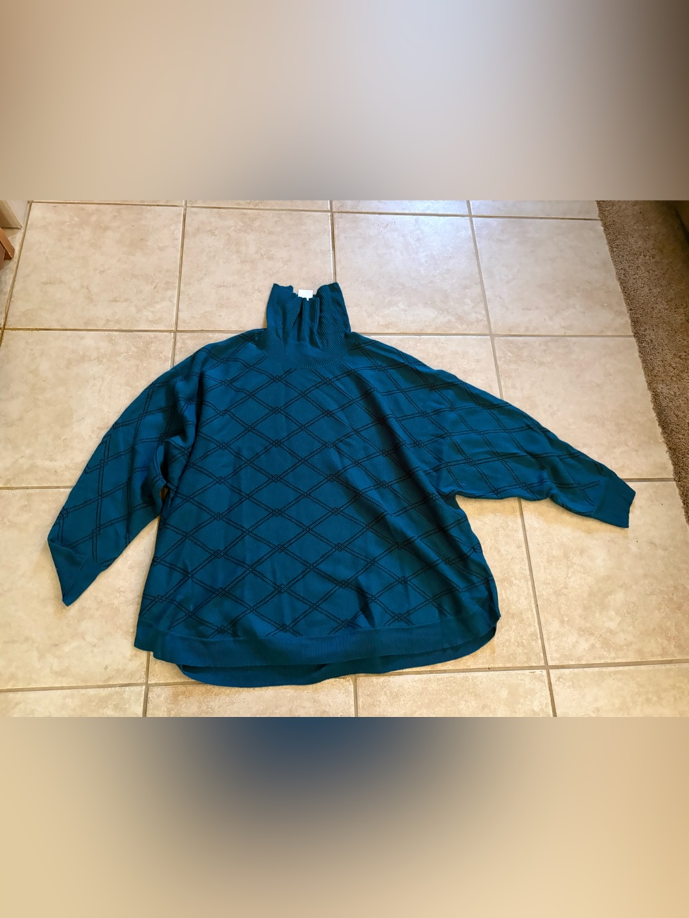 NWT Liz Claiborne team mock neck sweater size 4x